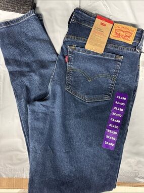 Levi's Dark Indigo Straight Leg Jeans